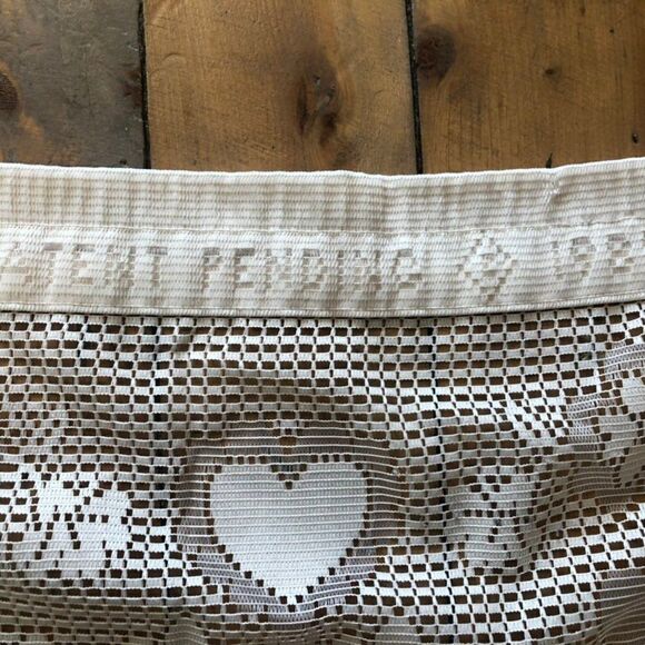 Vintage Country Louie Hornick Lace Window Valance 1988 54" x 12" - Picture 3 of 5